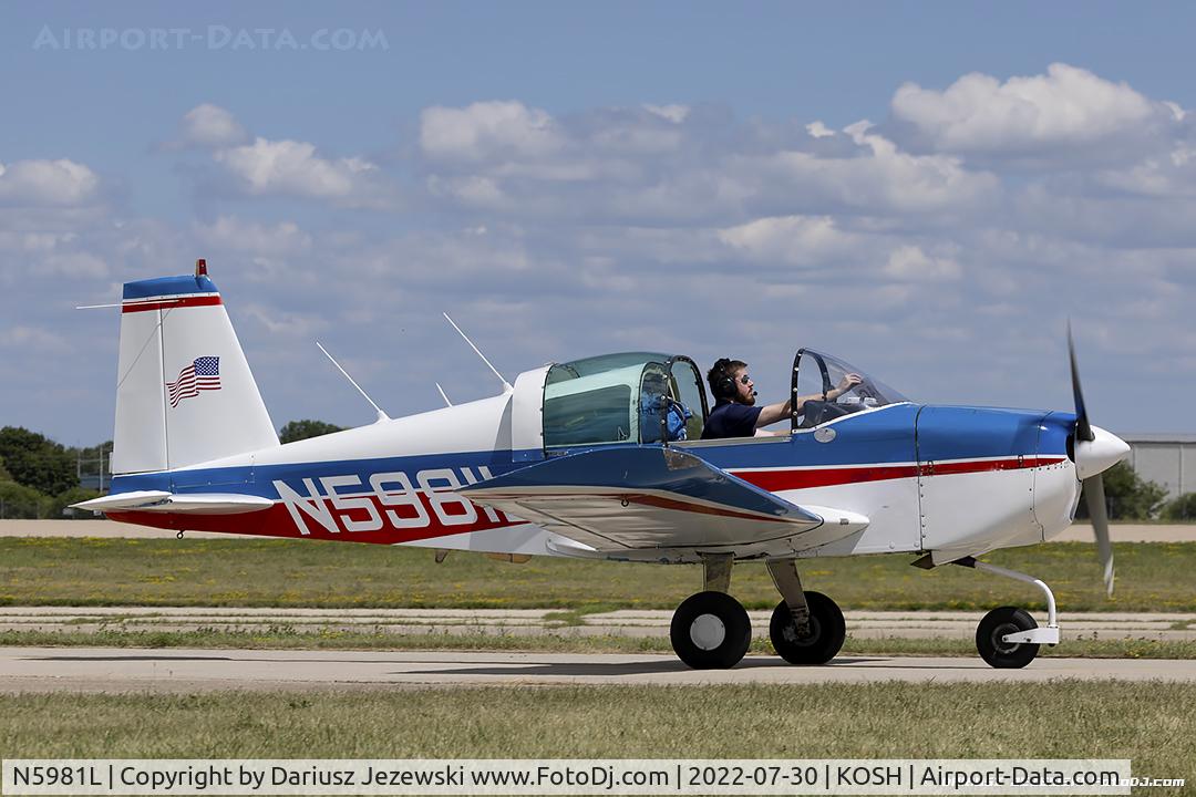 N5981L, 1969 American AA-1 Yankee C/N AA1-0281, American Aviation AA-1 Yankee Clipper   C/N AA1-0281, N5981L