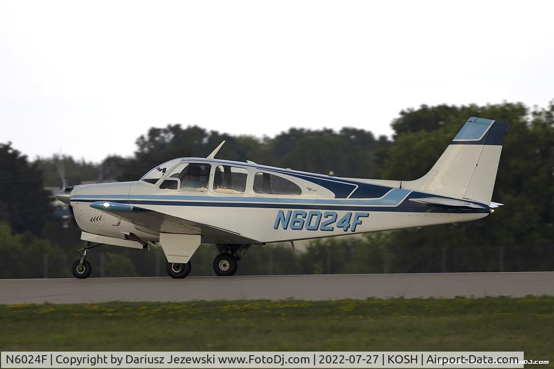 N6024F, 1965 Beech 35-C33 Debonair C/N CD-879, Beech 35-C33 Debonair  C/N CD-879, N6024F
