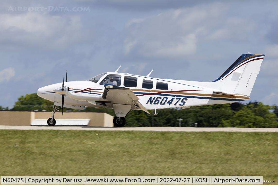 N6047S, 1976 Beech 58P Baron C/N TJ-37, Beech 58 Baron  C/N TJ-37, N6047S