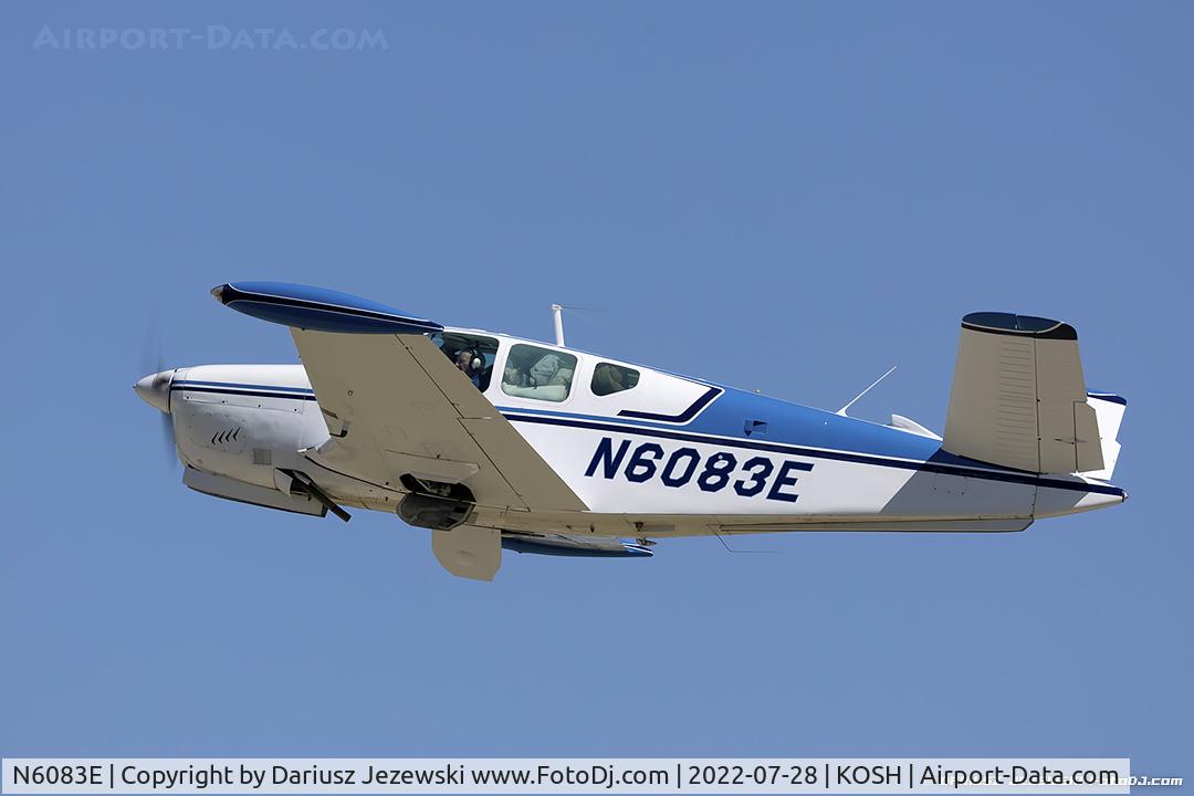 N6083E, 1959 Beech K35 Bonanza C/N D-6052, Beech K35 Bonanza  C/N D-6052, N6083E