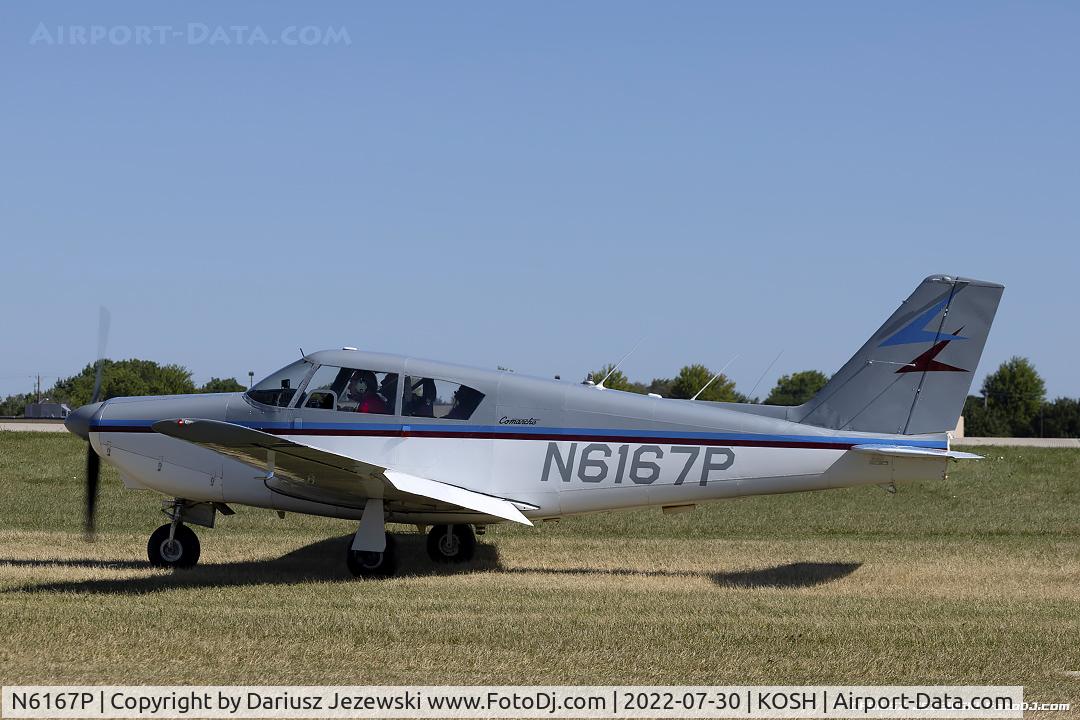 N6167P, 1959 Piper PA-24-250 Comanche C/N 24-1268, Piper PA-24-250 Comanche  C/N 24-1268, N6167P