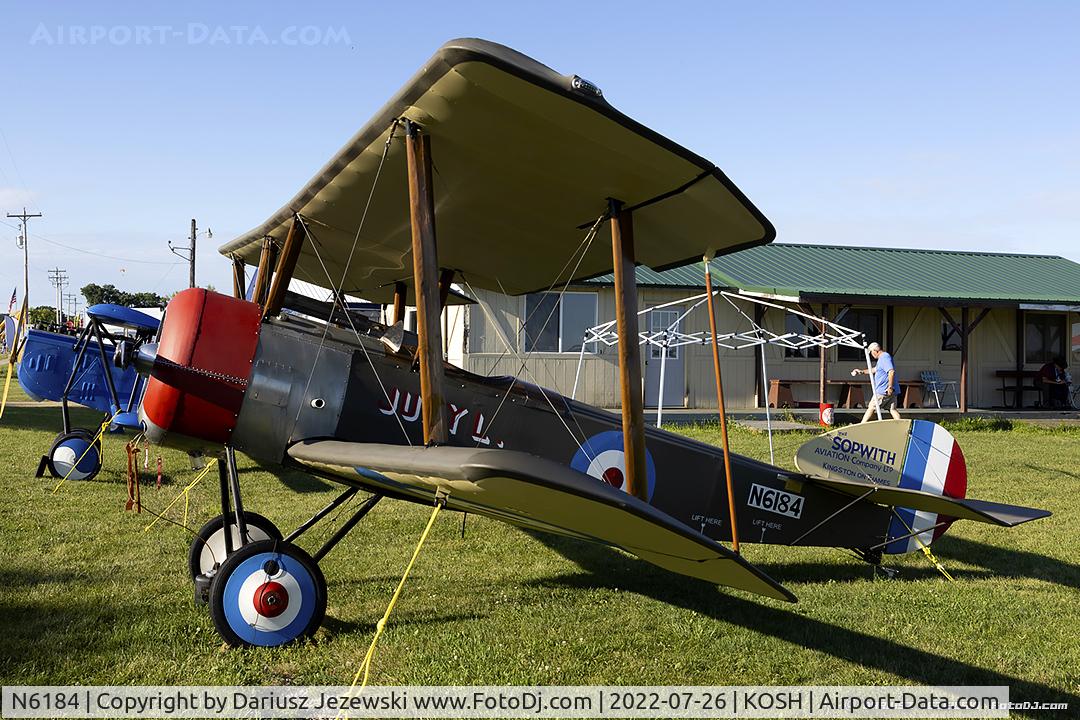 N6184, Sopwith Pup (LRT) Replica C/N Not found N6184, N6184