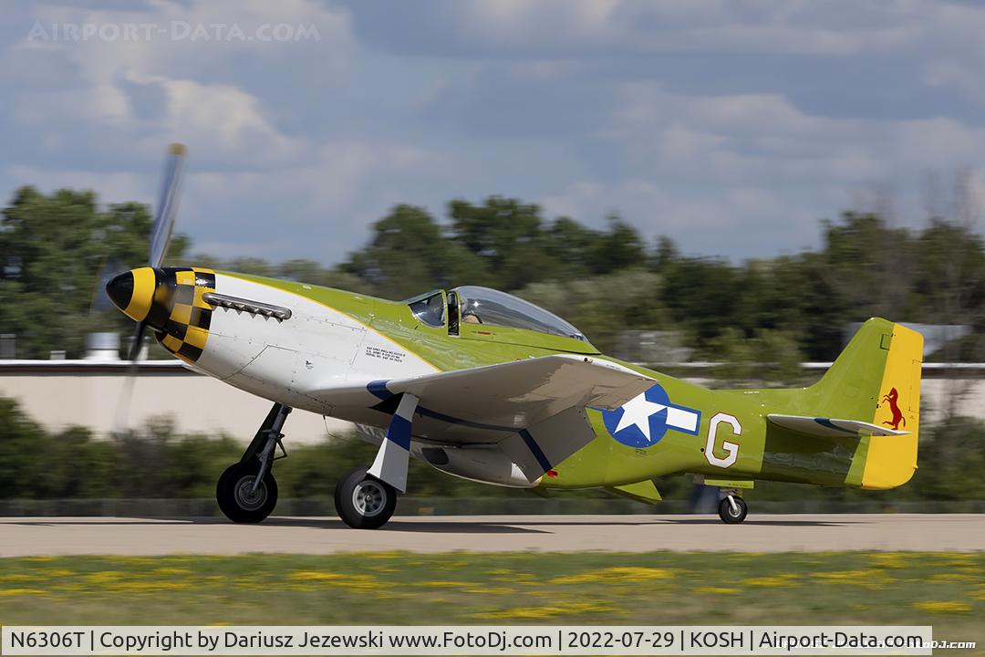N6306T, 1960 North American/aero Classics P-51D C/N 44-74878, North American P-51D Mustang  C/N 44-74878, N6306T