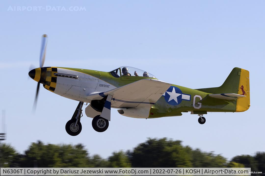 N6306T, 1960 North American/aero Classics P-51D C/N 44-74878, North American P-51D Mustang  C/N 44-74878, N6306T