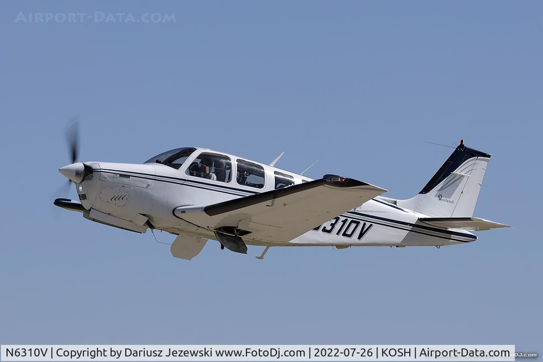N6310V, 1982 Beech A36 Bonanza 36 C/N E-2021, Beech A36 Bonanza 36  C/N E-2021, N6310V