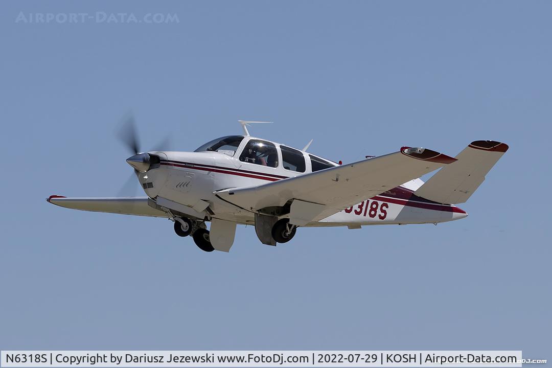 N6318S, 1975 Beech V35B Bonanza C/N D-9829, Beech F35 Bonanza  C/N D-9829, N6318S