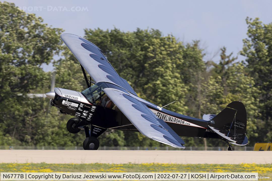 N6777B, 1956 Piper PA-18A-150 Super Cub C/N 18-5011, Piper PA-18A-150 Super Cub  C/N 18-5011, N6777B
