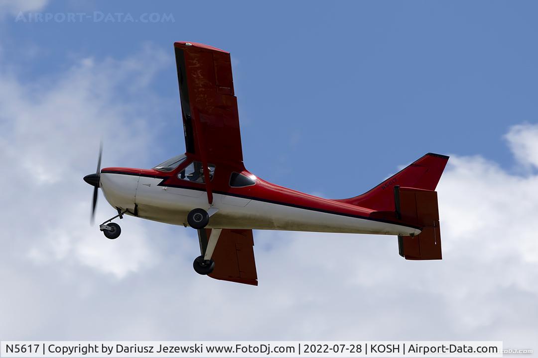 N5617, 2007 Glasair GS-2 Sportsman C/N 7090, Glastar Sportstar  C/N 7090, N5617
