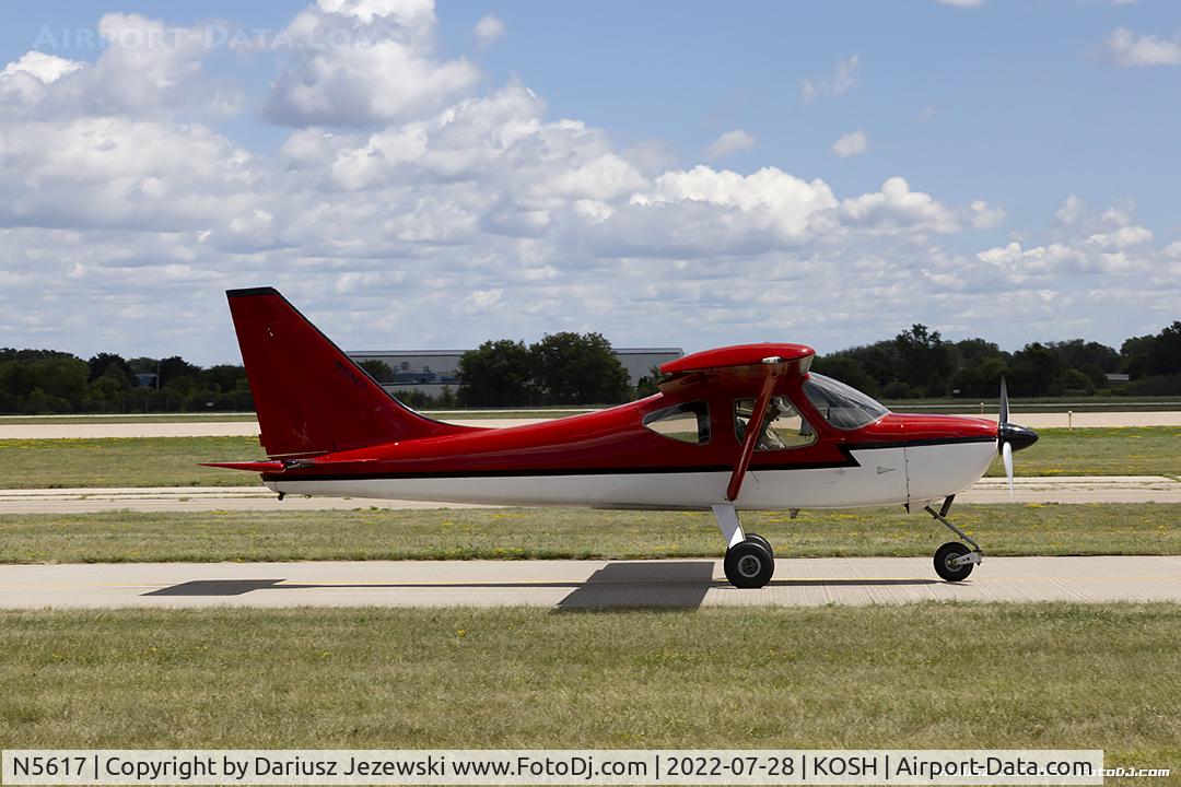 N5617, 2007 Glasair GS-2 Sportsman C/N 7090, Glastar Sportstar  C/N 7090, N5617