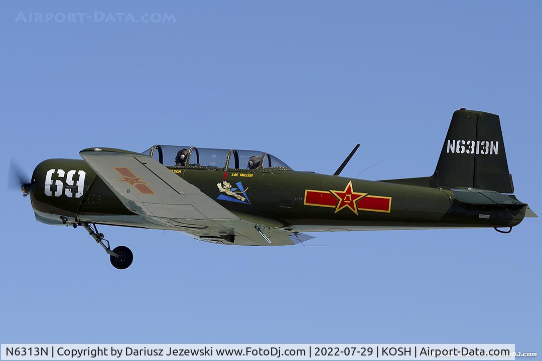 N6313N, 1979 Nanchang CJ-6A C/N 3532022, Nanchang CJ-6A  C/N 3532022, N6313N