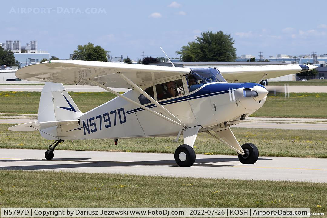 N5797D, 1956 Piper PA-22-150 Tri-Pacer C/N 22-4473, Piper PA-22-150 Tri-Pacer  C/N 22-4473, N5797D