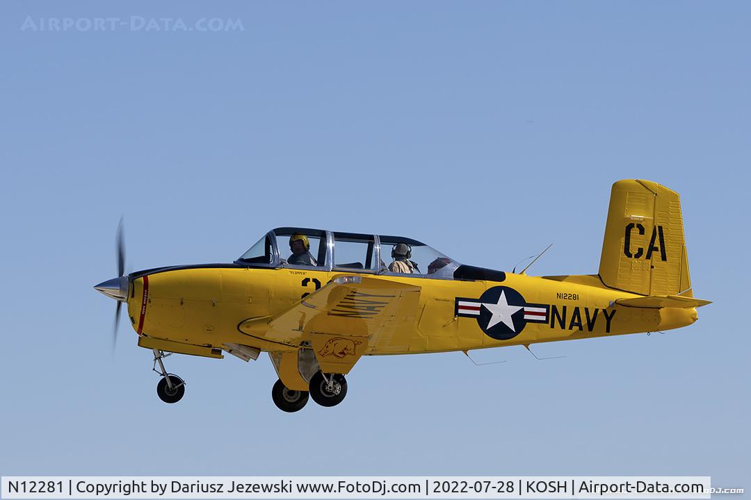 N12281, 1955 Beech T-34A (A45) Mentor Mentor C/N G-293, Beech A45 (T-34A) Mentor  C/N G-293, N12281