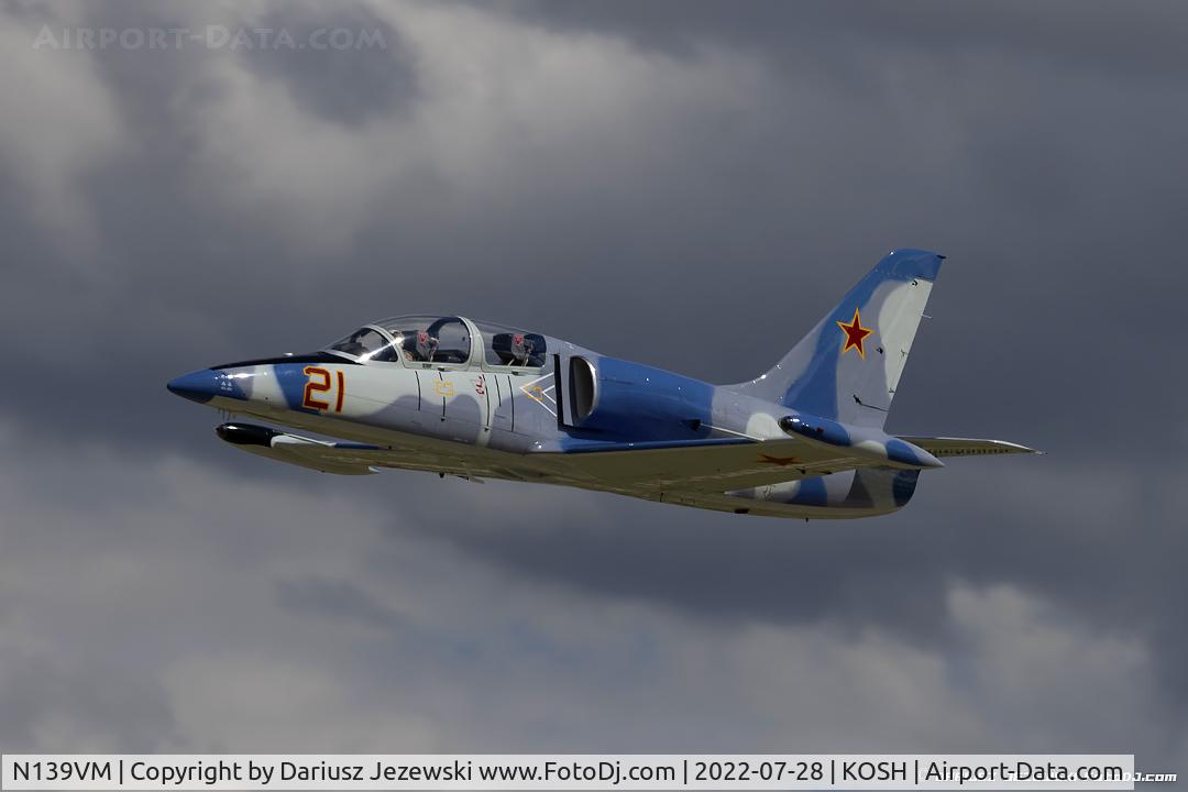 N139VM, 1980 Aero L-39C Albatros Albatros C/N 31634, Aero Vodochody L-39C Albatros  C/N 31634, NX139VM