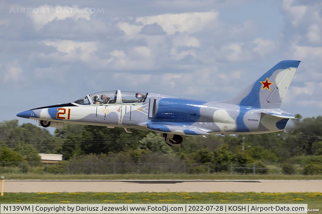 N139VM, 1980 Aero L-39C Albatros Albatros C/N 31634, Aero Vodochody L-39C Albatros  C/N 31634, NX139VM
