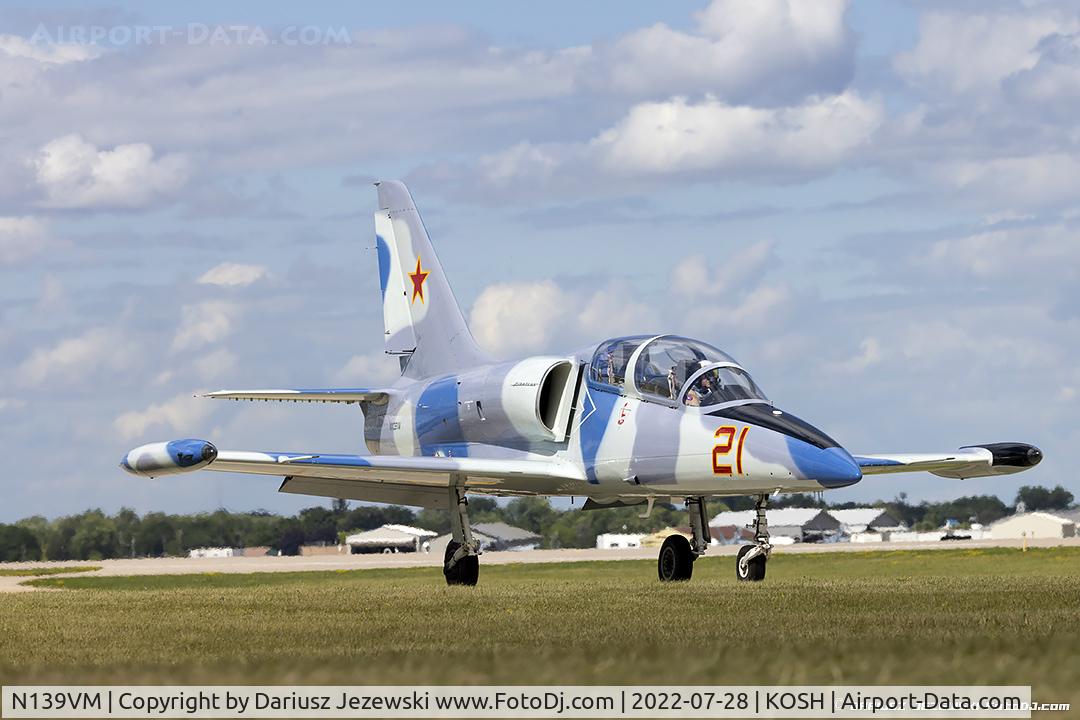 N139VM, 1980 Aero L-39C Albatros Albatros C/N 31634, Aero Vodochody L-39C Albatros  C/N 31634, NX139VM