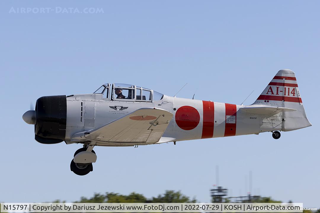 N15797, 1945 Canadian Car & Foundry T-6 Harvard Mk.4 C/N CCF4-199, Canadian Car & Foundry Harvard Mk.IV - Zero replica  C/N CCF4-199, N15797