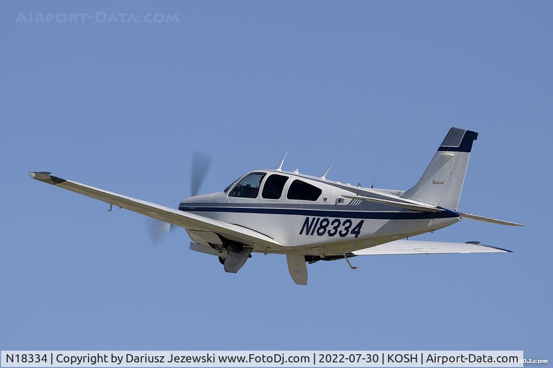 N18334, 1977 Beech F33A Bonanza C/N CE-728, Beech F33A Bonanza  C/N CE-728, N18334