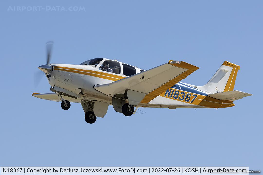 N18367, 1977 Beech A36 Bonanza 36 C/N E-1103, Beech A36 Bonanza  C/N E-1103, N18367