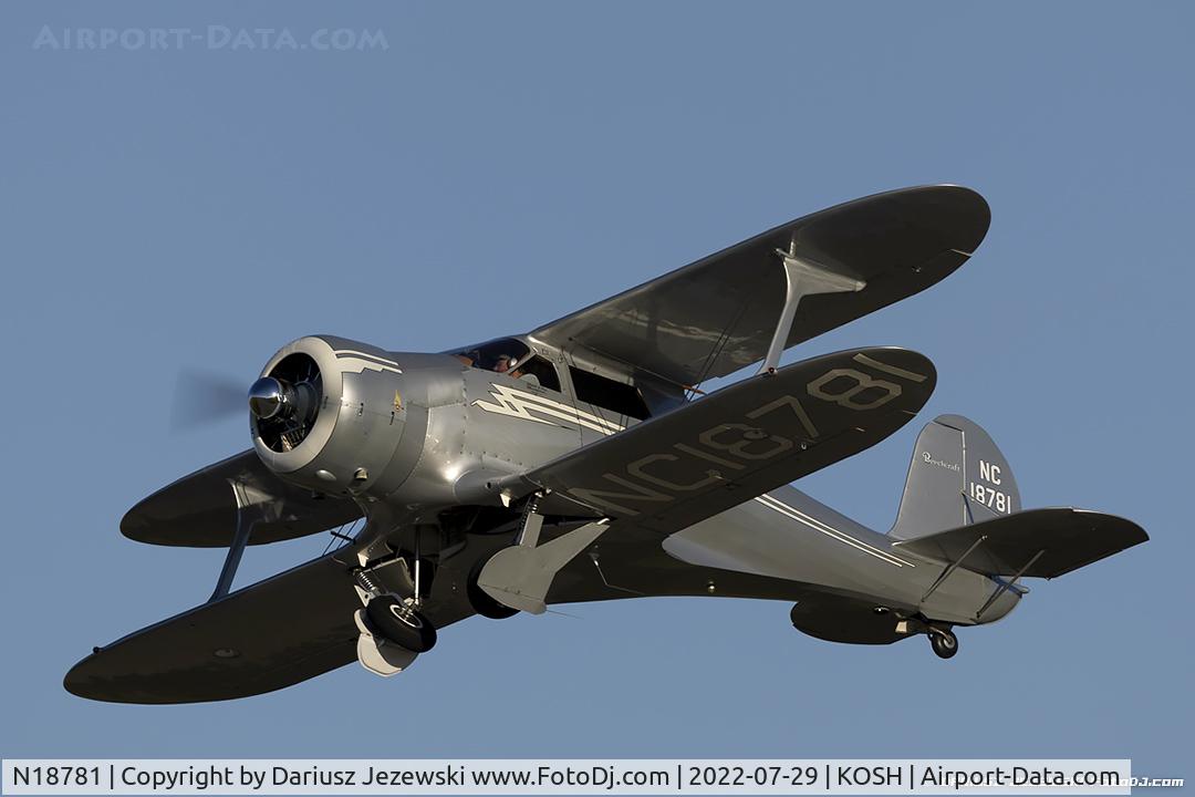 N18781, 1938 Beech F17D Staggerwing C/N 204, Beech F17D Staggerwing  C/N 204, NC18781