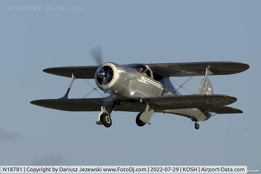 N18781, 1938 Beech F17D Staggerwing C/N 204, Beech F17D Staggerwing  C/N 204, NC18781