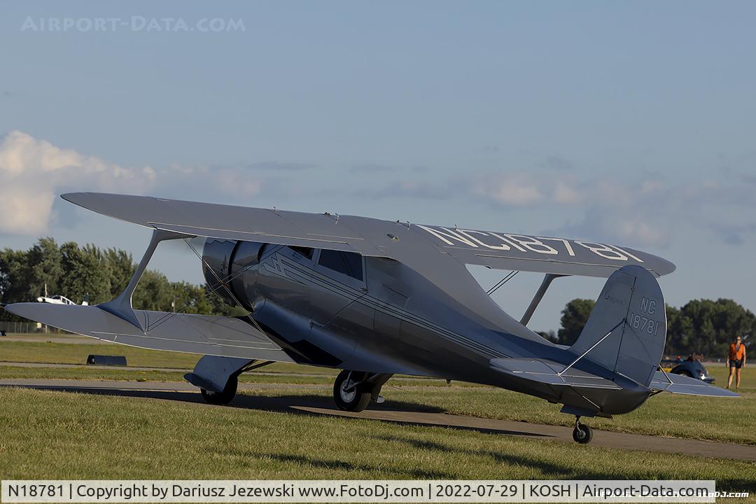 N18781, 1938 Beech F17D Staggerwing C/N 204, Beech F17D Staggerwing  C/N 204, NC18781