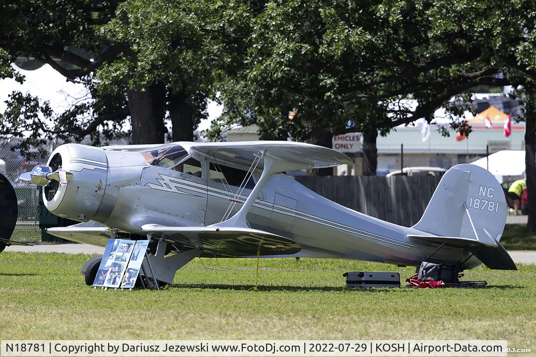 N18781, 1938 Beech F17D Staggerwing C/N 204, Beech F17D Staggerwing  C/N 204, NC18781