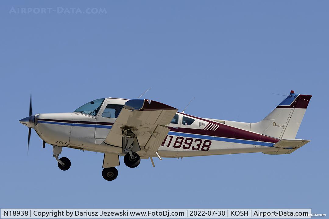 N18938, 1977 Beech C24R C/N MC-531, Beech C24R Sierra  C/N MC-531, N18938
