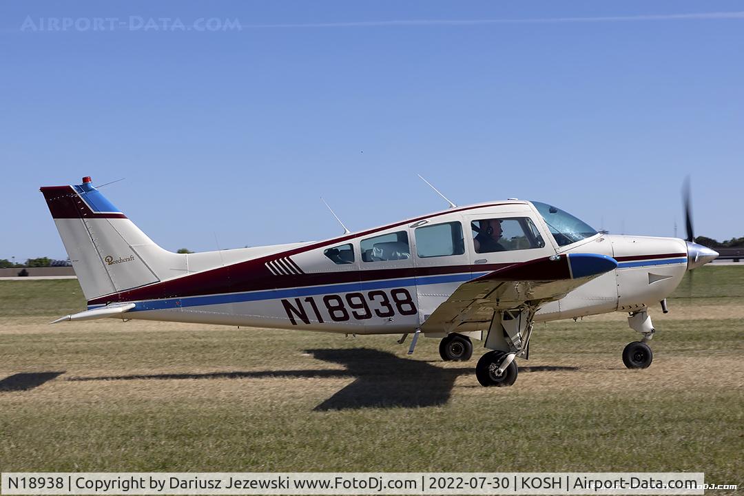 N18938, 1977 Beech C24R C/N MC-531, Beech C24R Sierra  C/N MC-531, N18938