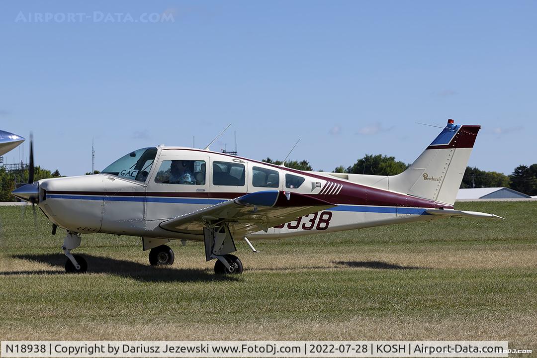 N18938, 1977 Beech C24R C/N MC-531, Beech C24R Sierra  C/N MC-531, N18938