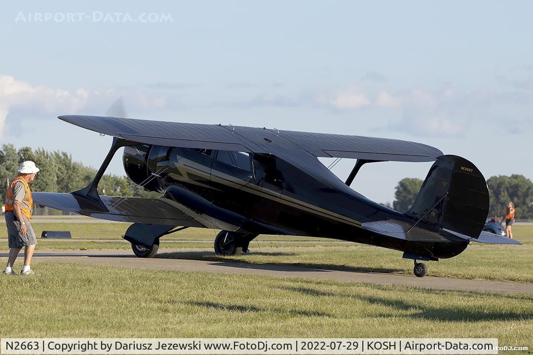 N2663, 1939 Beech F17D Staggerwing C/N 330, Beech F17D Staggerwing  C/N 330, NC2663