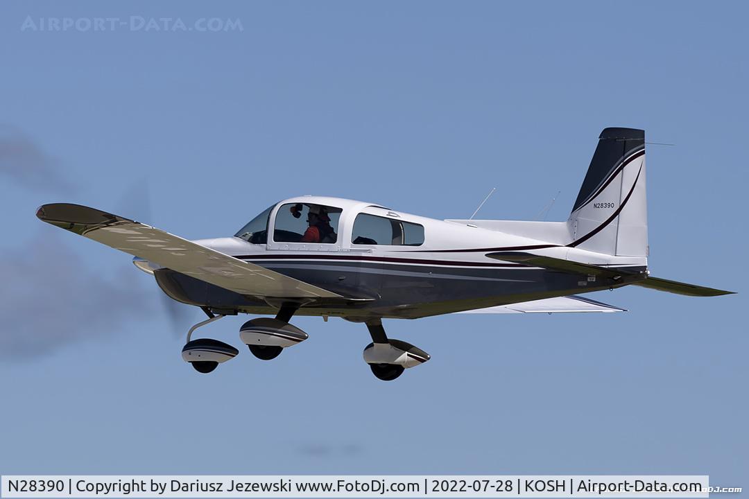 N28390, 1977 Grumman American AA-5B Tiger C/N AA5B0587, American Aviation AA-5B Tiger  C/N AA5B0587, N28390