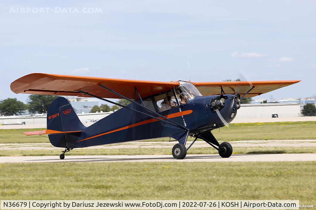 N36679, 1941 Aeronca 65-TAL C/N L1411TA, Aeronca 65TAL Defender  C/N L1411TA, NC36679