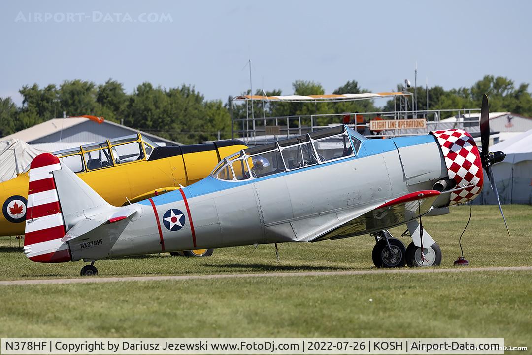 N378HF, 1952 North American Harvard 4 C/N 20378, Canadian Car & Foundry Harvard Mk.IV  C/N 20378, NX378HF