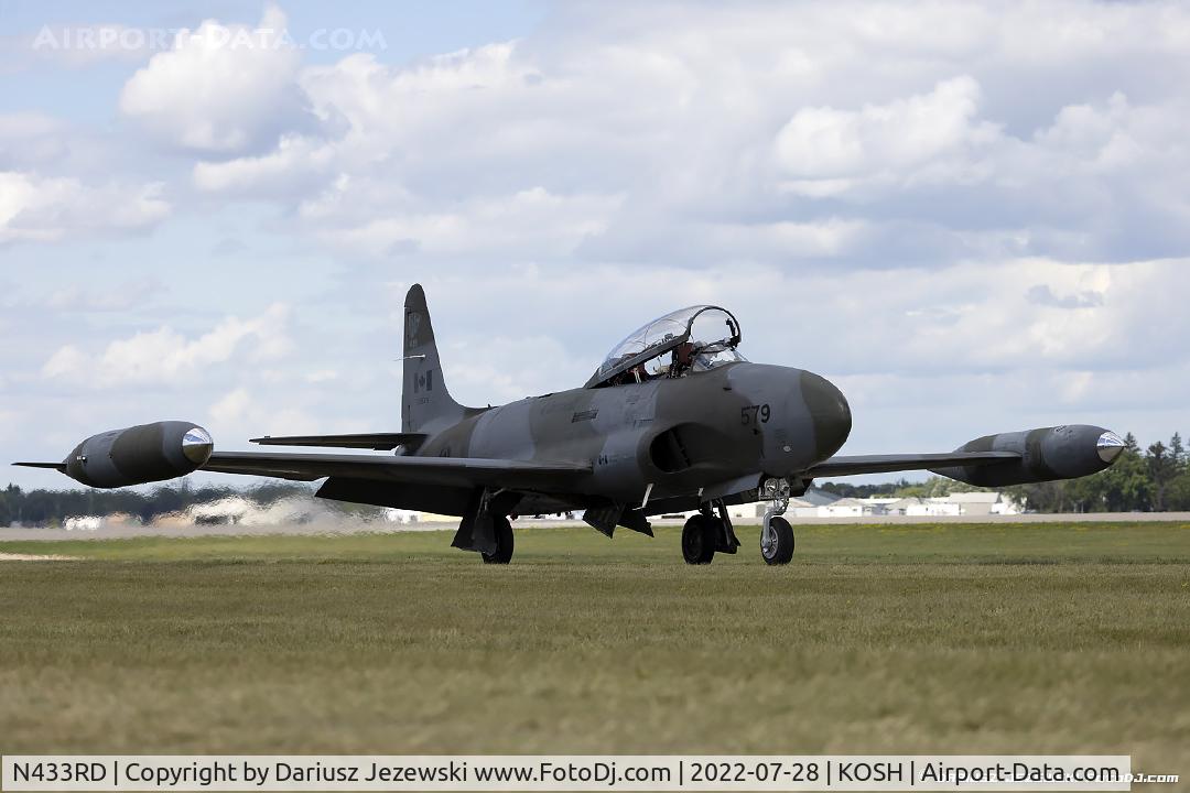 N433RD, 1952 Canadair CT-133 Silver Star C/N T33-579, Canadair CT-133 Silver Star  C/N T33-579, NX433RD