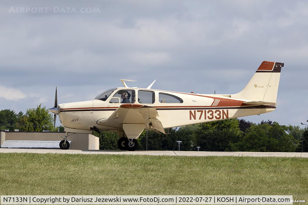 N7133N, 1968 Beech E33 Bonanza C/N CD-1137, Beech E33 Bonanza  C/N CD-1137, N7133N