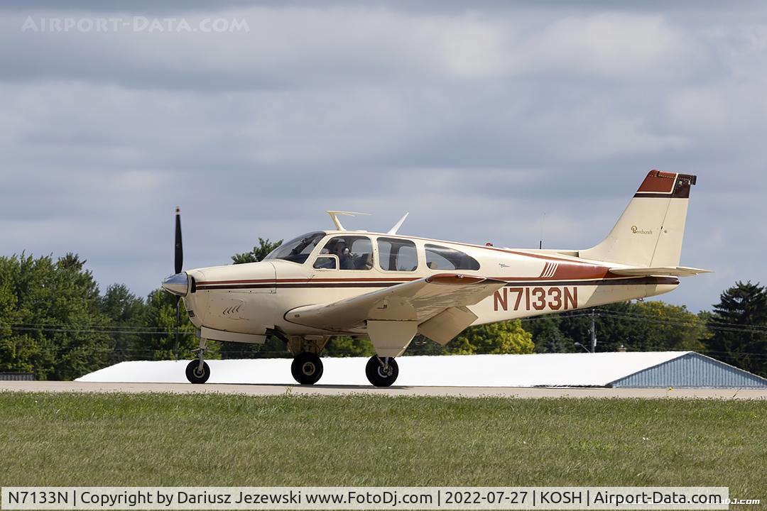 N7133N, 1968 Beech E33 Bonanza C/N CD-1137, Beech E33 Bonanza  C/N CD-1137, N7133N