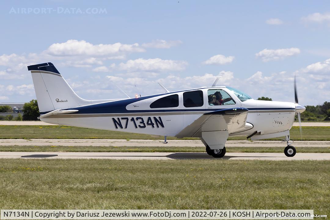 N7134N, 1967 Beech E33 Bonanza C/N CD-1138, Beech E33 Bonanza  C/N CD-1138, N7134N