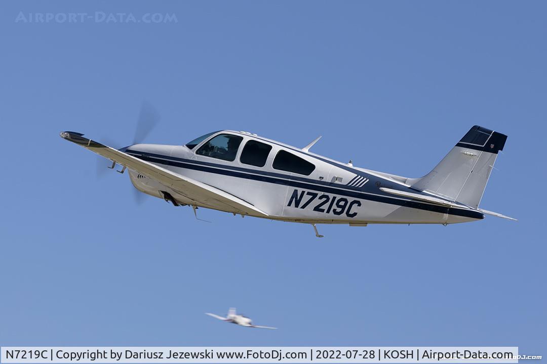 N7219C, 1984 Beech F33A Bonanza C/N CE-1052, Beech F33A Bonanza  C/N CE-1052, N7219C