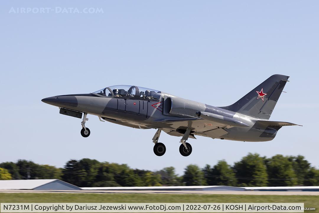 N7231M, 1976 Aero L-39 Albatros C/N 630642, Aero Vodochody L-39 Albatros  C/N 630642, N7231M
