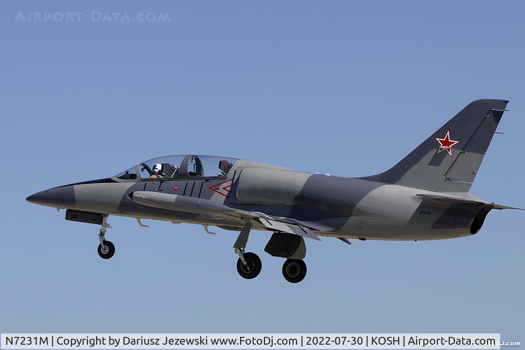 N7231M, 1976 Aero L-39 Albatros C/N 630642, Aero Vodochody L-39 Albatros  C/N 630642, N7231M