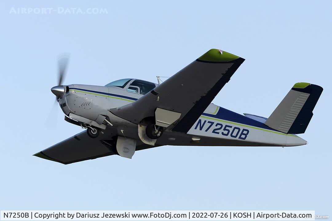N7250B, 1958 Beech J35 Bonanza C/N D-5586, Beech J35 Bonanza  C/N D-5586, N7250B