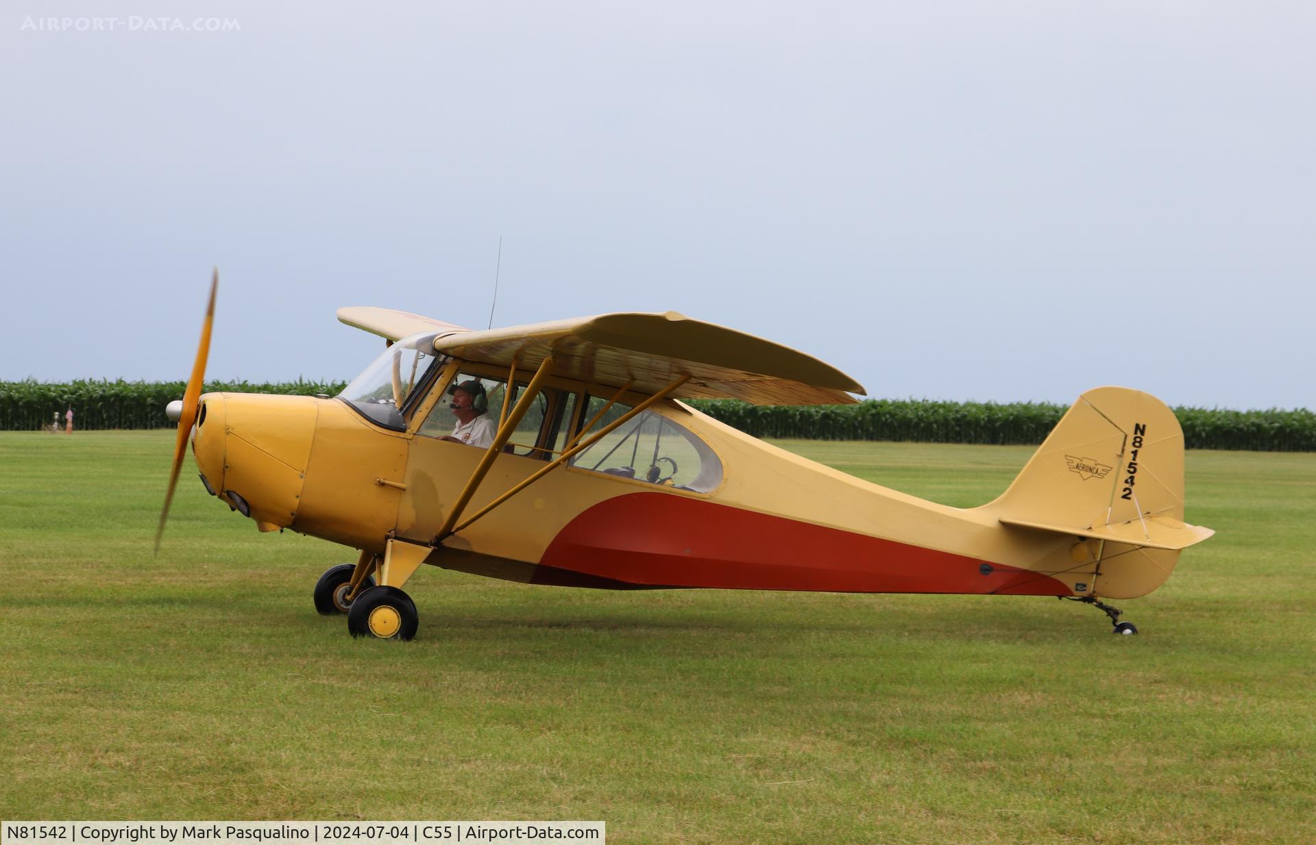 N81542, 1945 Aeronca 7AC Champion C/N 7AC-161, Aeronca 7AC
