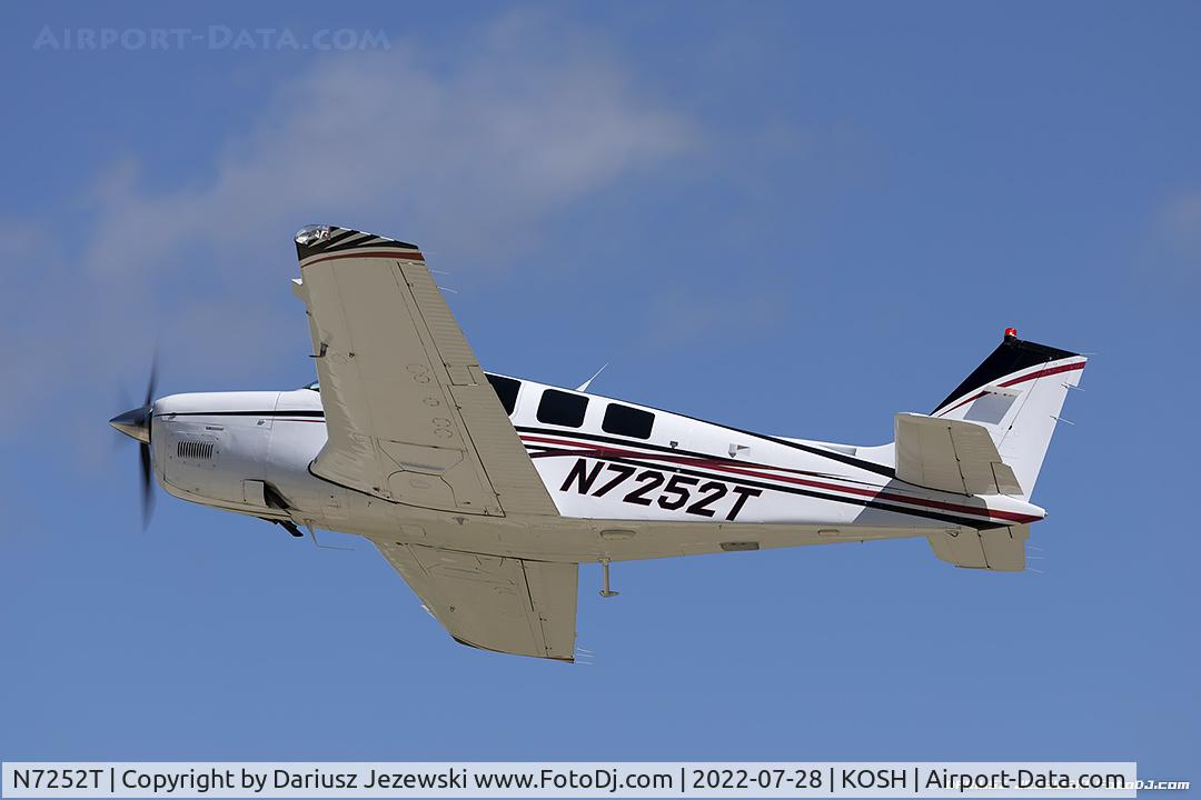 N7252T, 1985 Beech A36 Bonanza 36 C/N E-2261, Beech A36 Bonanza  C/N E-2261, N7252T