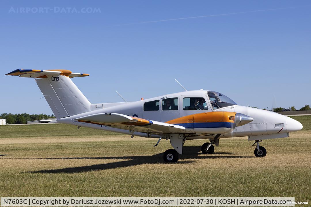N7603C, 1979 Beech 76 Duchess C/N ME-230, Beech 76 Duchess   C/N ME-230, N7603C