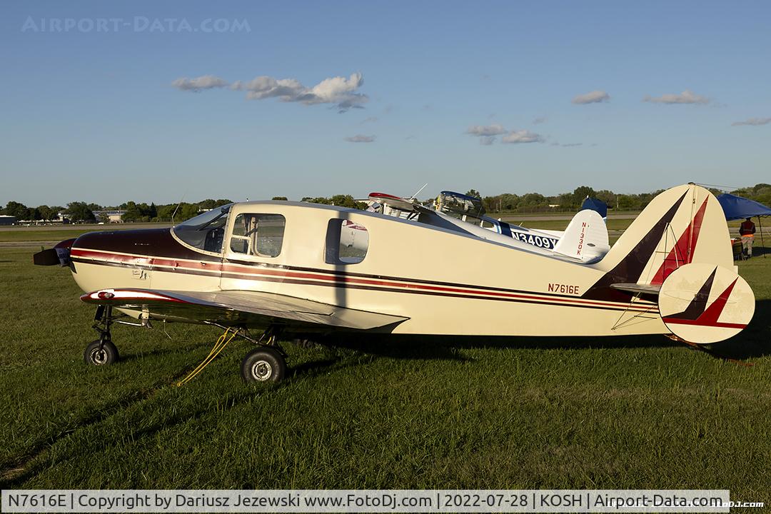 N7616E, 1959 Downer Bellanca 14-19-3 C/N 4118, Bellanca 14-19-3  C/N 4118, N7616E