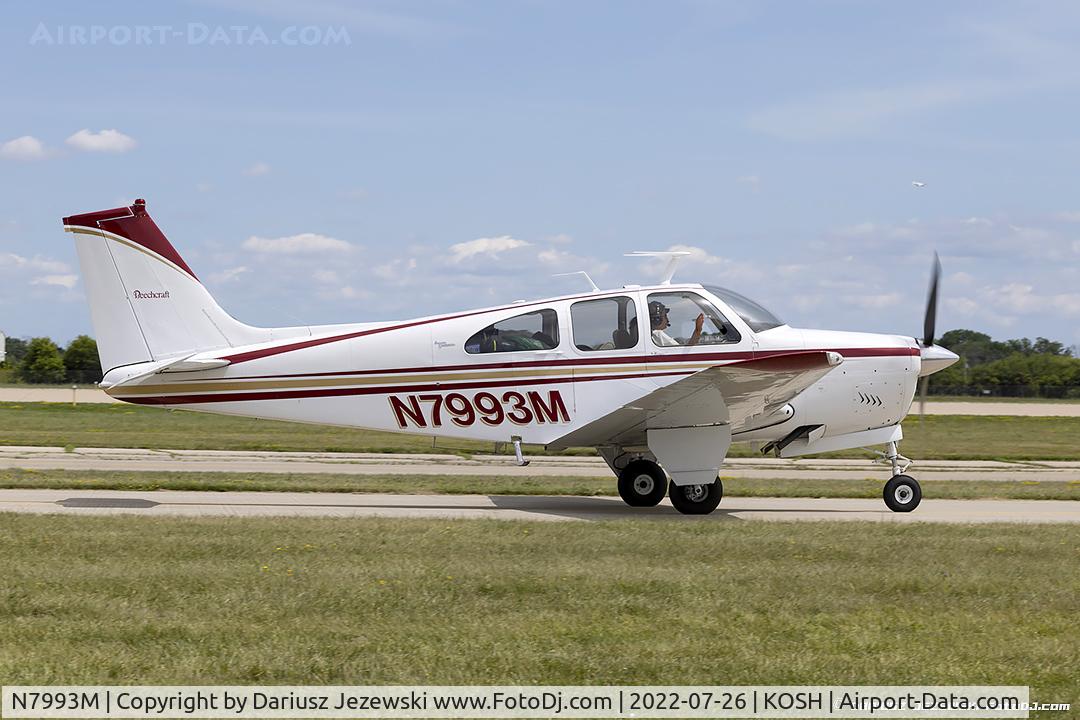 N7993M, 1966 Beech 35-C33A Debonair C/N CE-92, Beech 35-C33A Debonair  C/N CE-92, N7993M