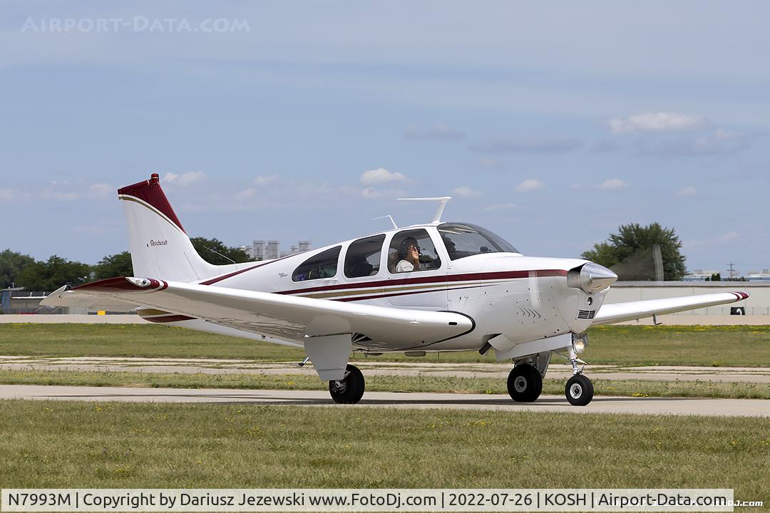N7993M, 1966 Beech 35-C33A Debonair C/N CE-92, Beech 35-C33A Debonair  C/N CE-92, N7993M
