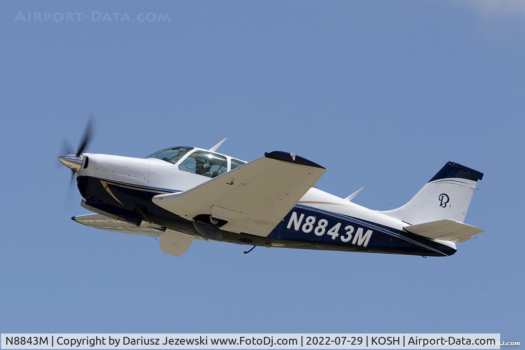 N8843M, 1964 Beech 35-B33 Debonair C/N CD-739, Beech 35-B33 Debonair  C/N CD-739, N8843M