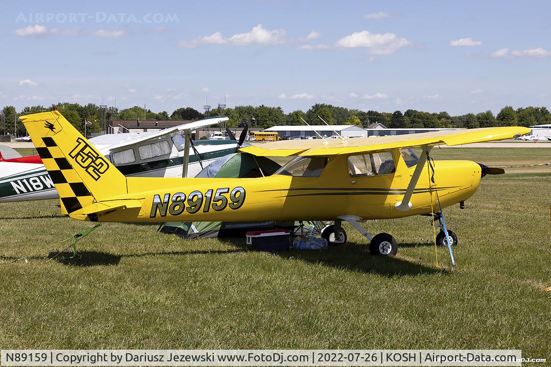 N89159, 1978 Cessna 152 C/N 15282654, Cessna 152  C/N 15282654, N89159