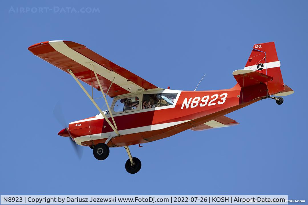 N8923, 1973 Bellanca 7GCBC C/N 481-73, Bellanca 7GCBC Citabria  C/N 481-73, N8923
